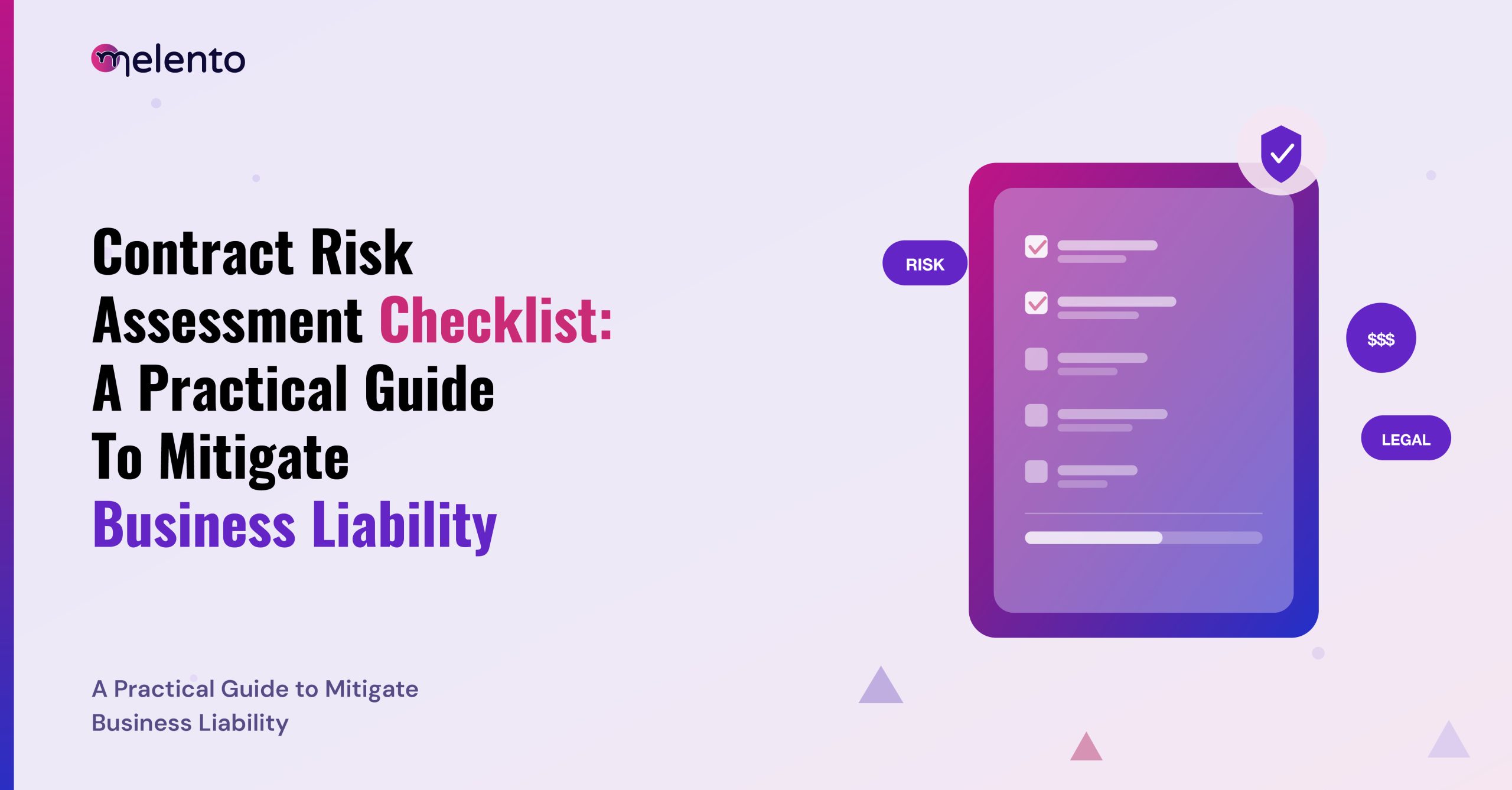 Contract Risk Assessment Checklist