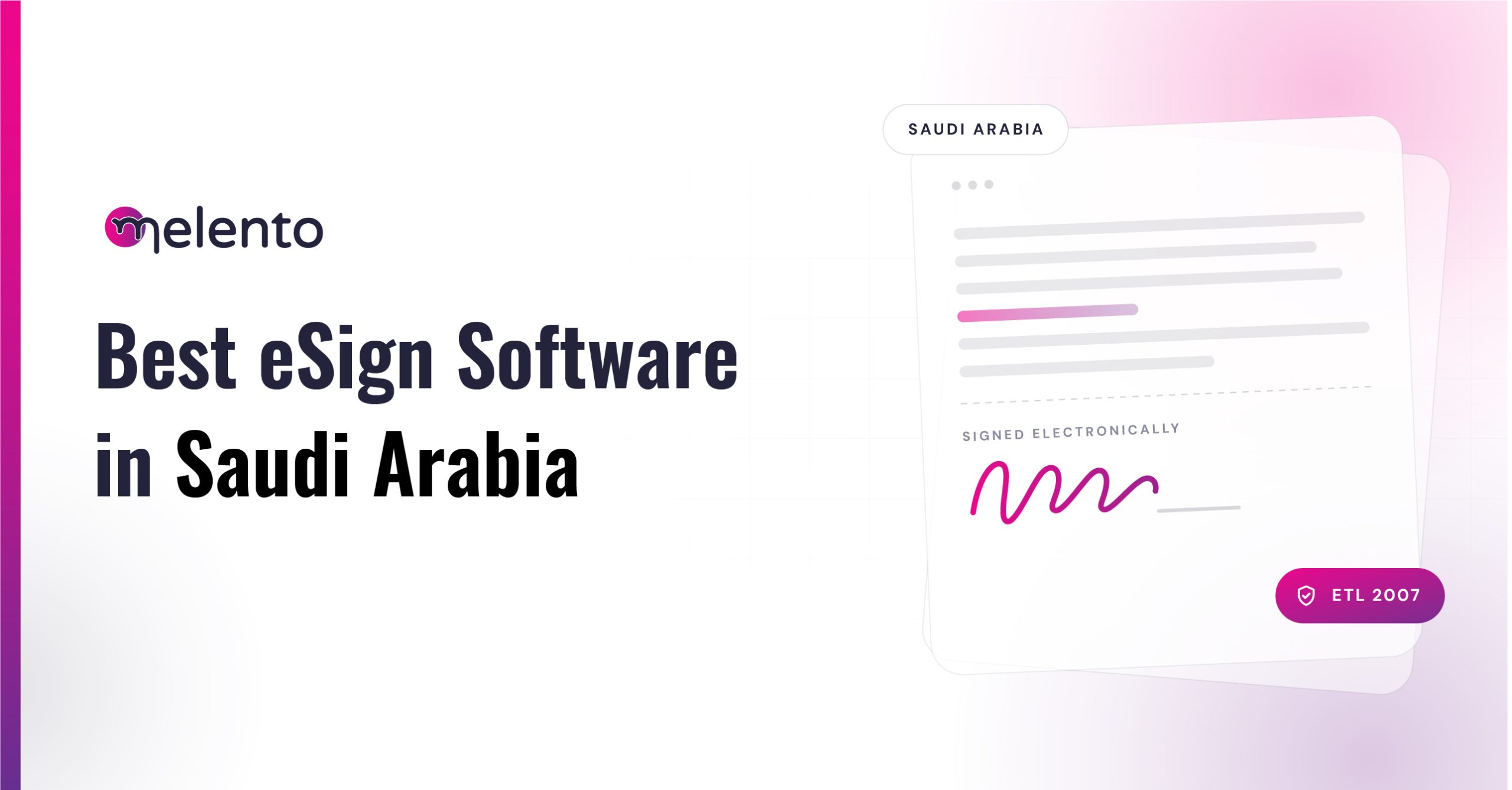 best eSign software in Saudi Arabia