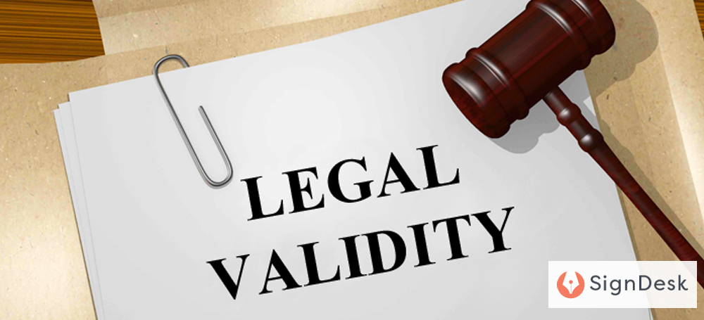 legal validity of e signatures