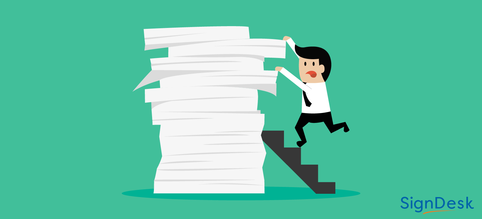 aadhaar based electronic signature helps a paper less office