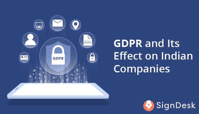 Effects of GDPR on Indian Companies