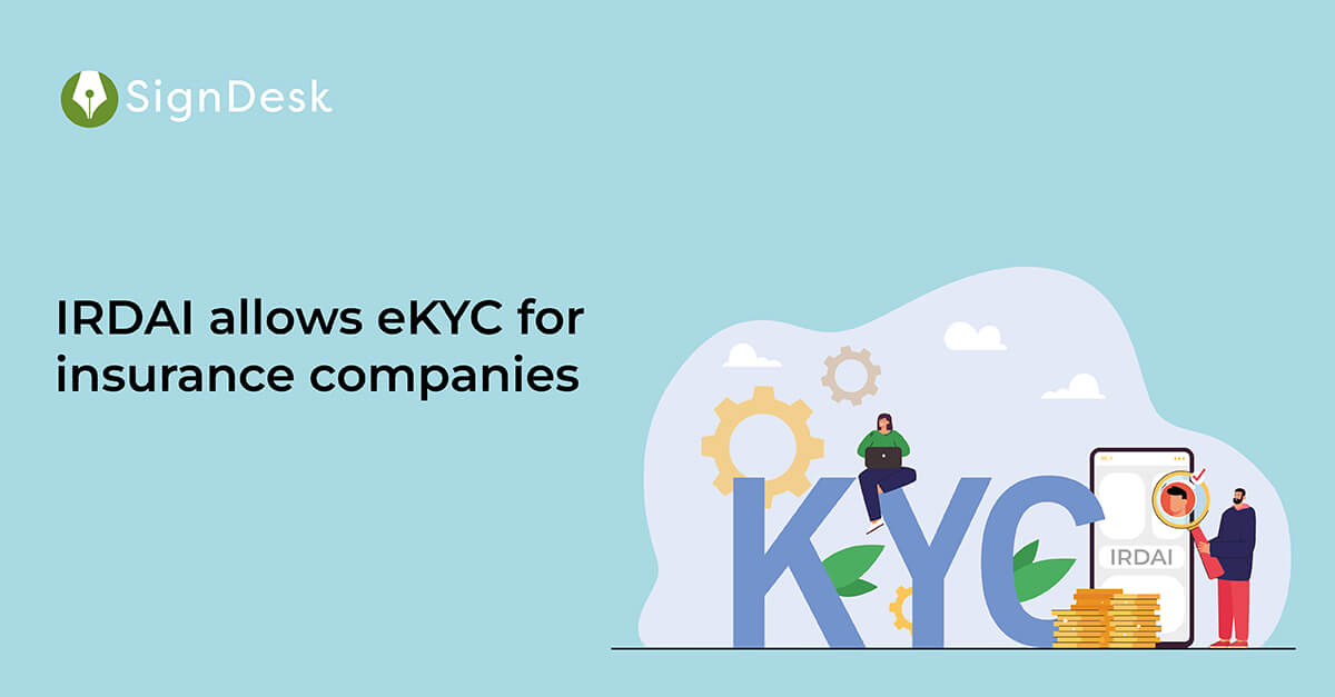 IRDAI allows eKYC for insurance companies