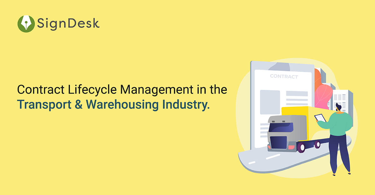 contract management software clm for transport & warehouse