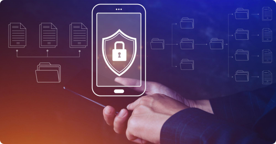 Password protecting document