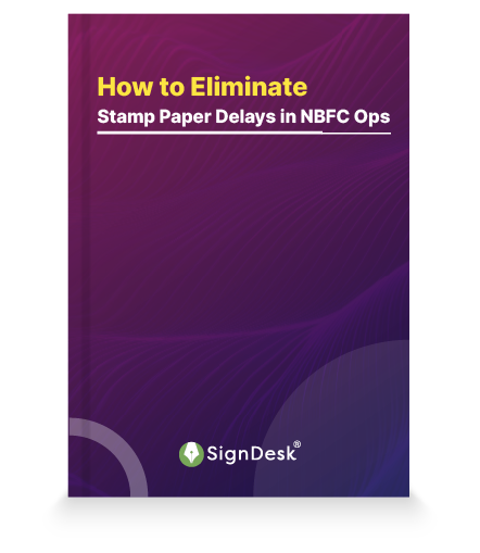 Stamp paper delays in NBFC operations ebook cover