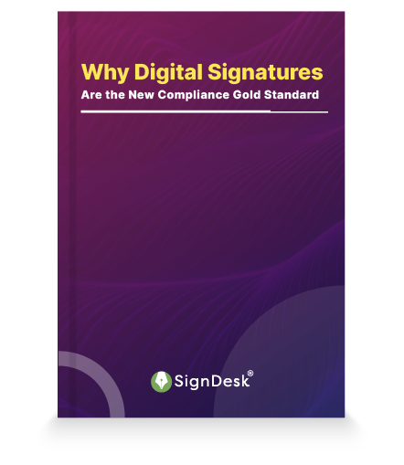 Digital signatures compliance gold standard ebook cover